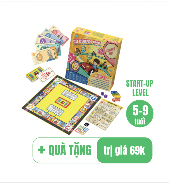 Cờ DOANH CHỦ (Level 1: START-UP, 5-9 tuổi)